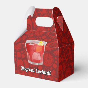 Negroni-Cocktail Geschenkschachtel