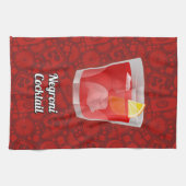 Negroni-Cocktail Geschirrtuch (Horizontal)