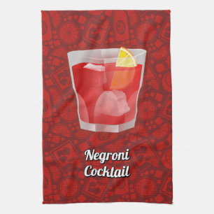 Negroni-Cocktail Geschirrtuch