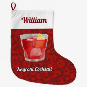 Negroni-Cocktail Großer Weihnachtsstrumpf (Vorderseite)