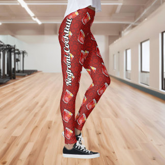 Negroni-Cocktail Leggings
