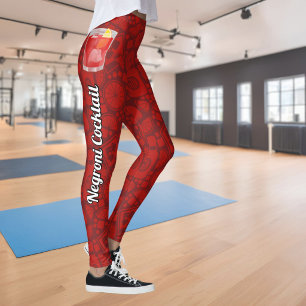 Negroni-Cocktail Leggings