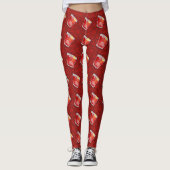 Negroni-Cocktail Leggings (Vorderseite)