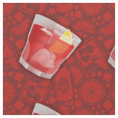 Negroni-Cocktail Stoff (Nahaufnahme)