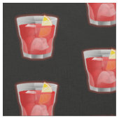 Negroni-Cocktail Stoff (Nahaufnahme)