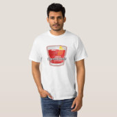 Negroni-Cocktail T-Shirt (Vorne ganz)