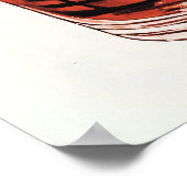 Negroni Retro Kunstvoll wandern Poster (Ecke)