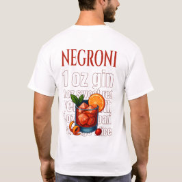 Negroni T-Shirt – Bold Italian Aperitif