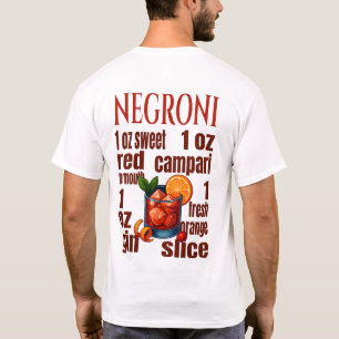 Negroni T-Shirt – Bold Italian Aperitif