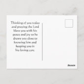 Nehemiah 8:10 Die Freude des Herrn ist eure Stärke Postkarte (Rückseite)