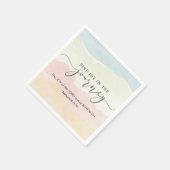 Nehemiah 8:10 Die Freude des Herrn ist eure Stärke Serviette (Ecke)