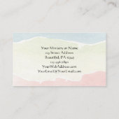 Nehemiah 8:10 Die Freude des Herrn ist eure Stärke Visitenkarte (Rückseite)