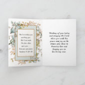 Nehemiah 8:10 Die Freude des Herrn ist meine Stärk Karte (Innenseite)