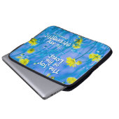 Nehemiah 8:10 Die Freude des Herrn ist meine Stärk Laptopschutzhülle (Vorne Knopf)