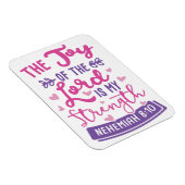 Nehemiah 8:10 Die Freude des Herrn ist meine STÄRK Magnet (Rechte Seite)