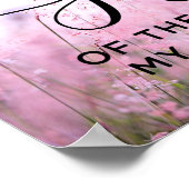 Nehemiah 8:10 Die Freude des Herrn ist meine Stärk Poster (Ecke)