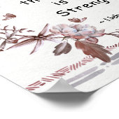 Nehemiah 8:10 Die Freude des Herrn ist meine Stärk Poster (Ecke)