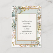 Nehemiah 8:10 Die Freude des Herrn ist meine Stärk Visitenkarte (Rückseite)