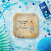 Nehemiah 8:10 Joy of the Lord Bible Dandelion Pappteller (Party)