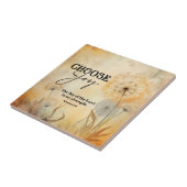 Nehemiah 8:10 Joy of the Lord Bible Verse Blume Fliese (Seite)