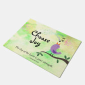 Nehemiah 8:10 Joy of the Lord is Your Strength Fußmatte (Schrägansicht)