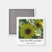 Nehemiah 8:10 magnet (Vorderseite/Rückseite)