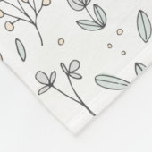 Nehemiah 8:10 Schrift Fleecedecke (Ecke)