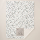 Nehemiah 8:10 Schrift Sherpadecke (Vorderseite)