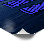 Nehemiah 8:10 WEBU Poster (Ecke)