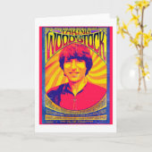 Nehmen der Woodstock Gruß-Karte Karte (Gelbe Blume)