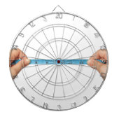 Nehmen des Maßes Dartscheibe (vorne)