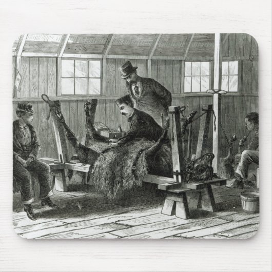 Nehmen des Virus vom Kalb Mousepad (Vorne)