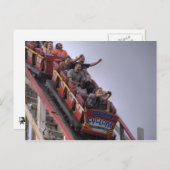 Nehmen eines Selbst Potrait auf dem Cylone Postkarte (Vorne/Hinten)