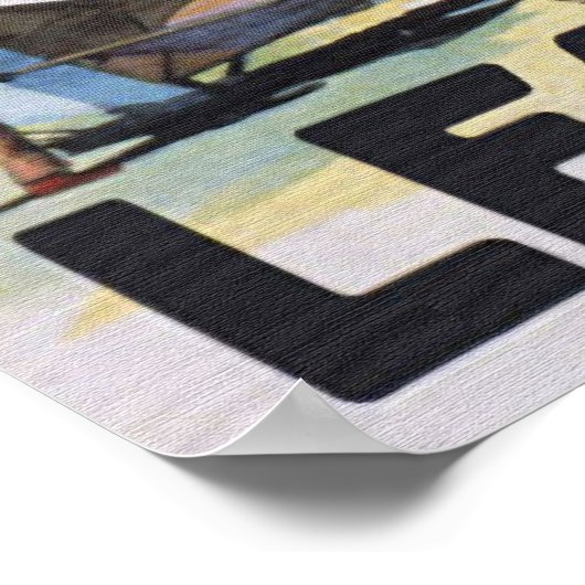 Nehmen Sie am Air Service Poster teil (Ecke)