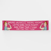 Nehmen Sie am Banner zur Krebsbekämpfung teil (Horizontal)