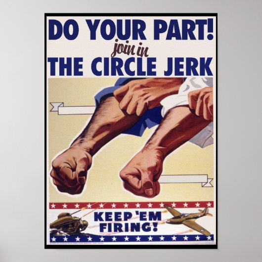 Nehmen Sie am Internet Circle Jerk teil Poster (Vorne)