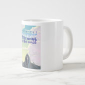 Nehmen Sie am Poster der Luftwaffe teil. Jumbo-Tasse (Vorderseite Rechts)