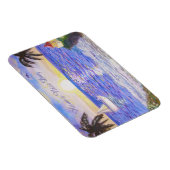 Nehmen Sie am schönen Strand teil Magnet (Rechte Seite)