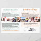 Nehmen Sie am Village teil - Flyer (5.5"x9.5") (Hinten)