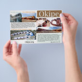 Nehmen Sie am Village teil - Flyer (5.5"x9.5") (Handgriff)