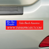 Nehmen Sie Amerika zurück Autoaufkleber (Auf Auto)