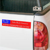 Nehmen Sie Amerika zurück Autoaufkleber (Auf Lkw)