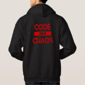 Nehmen Sie an der Bewegung teil: Hack the System H Hoodie (Rückseite)