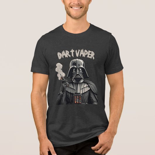 Nehmen Sie an der Coolen Seite teil: Dart Vaper Tri-Blend Shirt (Vorderseite)