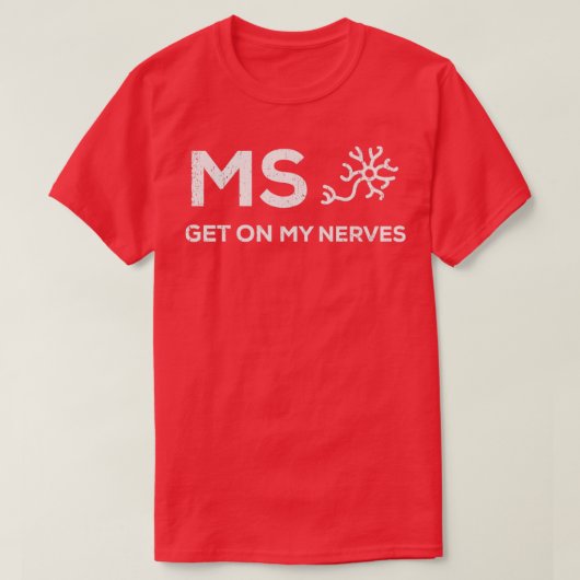 Nehmen Sie an der Kampagne teil, die MS für Männer T-Shirt (Design vorne)