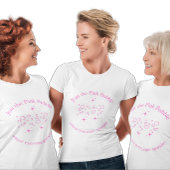 Nehmen Sie an der rosa Blase teil T-Shirt