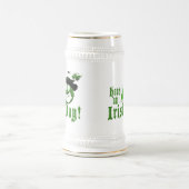 Nehmen Sie an einem irischen Tag teil Bierglas (Mittel)