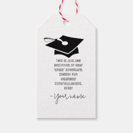 Nehmen Sie an Ihrem "Grate" Adventure Cheesy Absch Geschenkanhänger