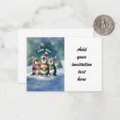 Nehmen Sie an unserem Cookie Swap teil - Einladung (Vorderseite/Rückseite Beispiel)