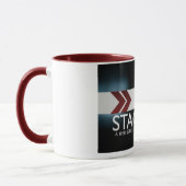 NEHMEN Sie Bühne verlassene Tasse heraus (Links)